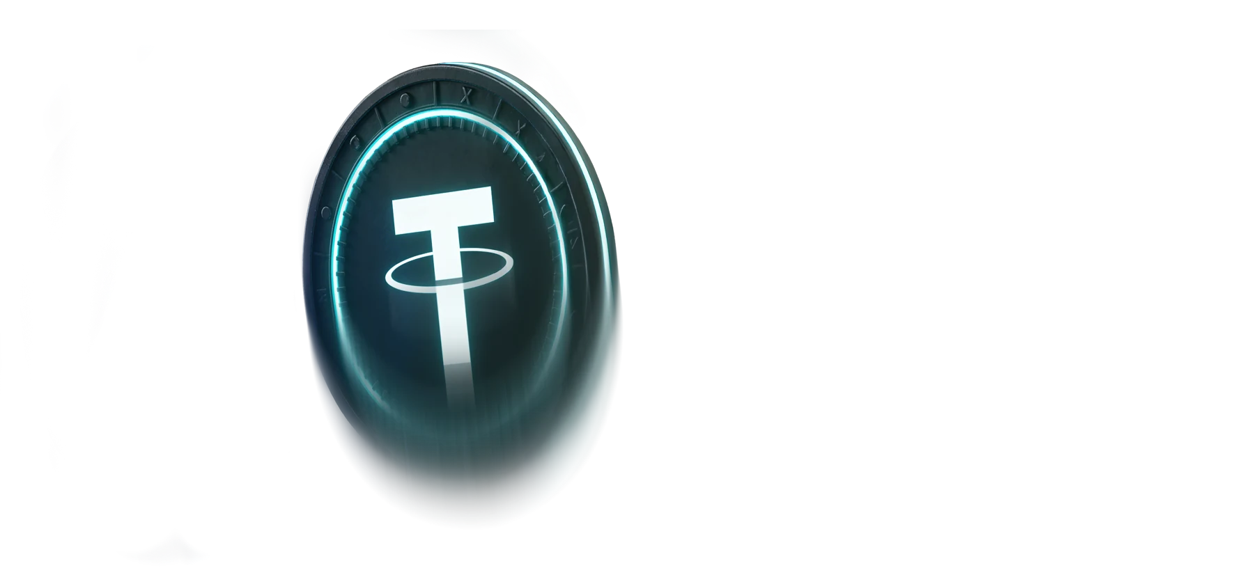 Tether coin representing USDT withdrawals