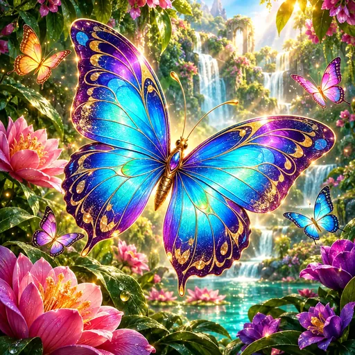 Butterfly Staxx cover art with stacked butterfly symbols on a nature-themed reel