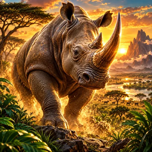 Great Rhino pokie cover